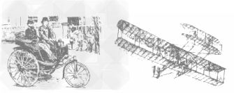 18世纪60年代到19世纪末,人类经历了两次工业革命。阅读交通运输工具的图片,结合所学和生活实际,回答问题:AB 18世纪60年代到19世纪末,人类经历了两次工业革命。阅读交通运输工具的图片,结合所学和生活实际,回答问题:AB