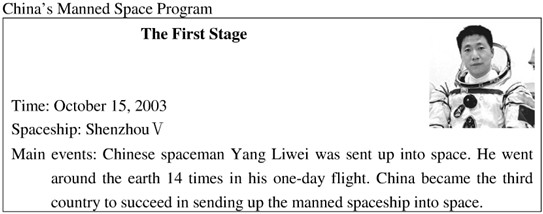 阅读理解。1. Before China, how many countries had already sent their astronaut 阅读理解。1. Before China, how many countries had already sent their astronaut