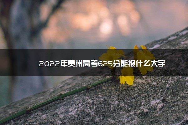 2022高考分数625能上什么大学,贵州617分可以上什么大学 2022高考分数625能上什么大学,贵州617分可以上什么大学