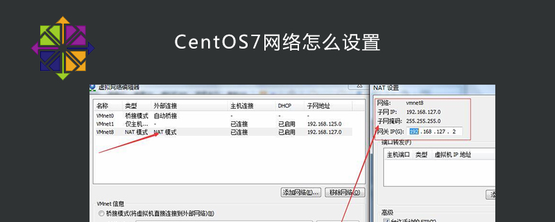 CentOS7网络怎么设置 CentOS7网络怎么设置