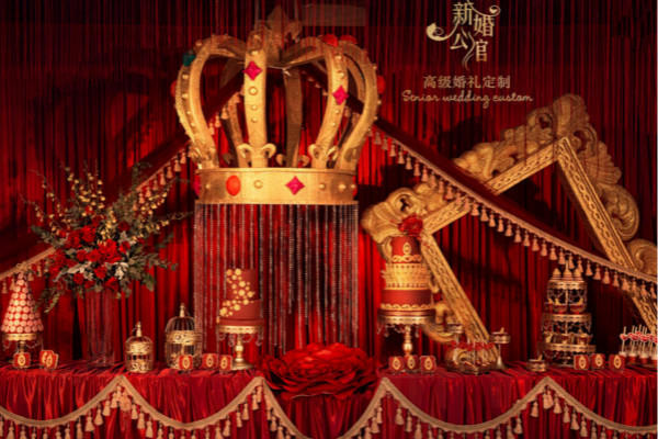 婚礼甜品台图片 婚礼甜品台图片
