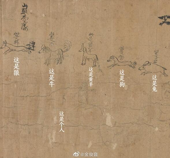 敦煌出土一千年前小朋友写的字 敦煌出土一千年前小朋友写的字