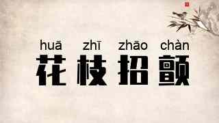 花枝招颤