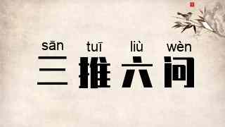三推六问