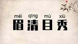 眉清目秀