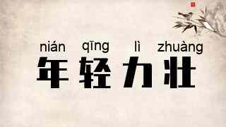 年轻力壮