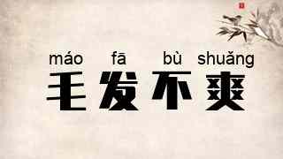 毛发不爽
