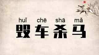 毁车杀马