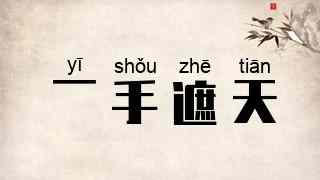 一手遮天