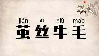 茧丝牛毛