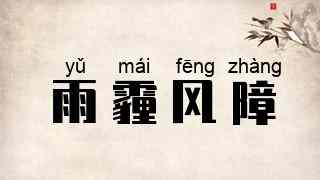 雨霾风障