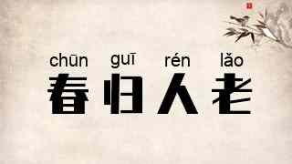 春归人老