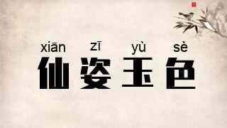仙姿玉色