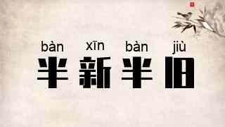 半新半旧