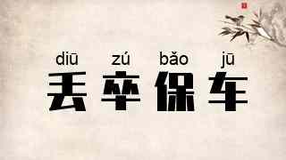 丢卒保车