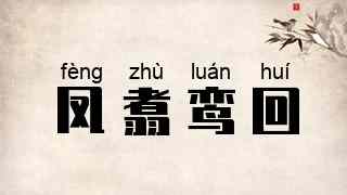 凤翥鸾回