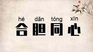合胆同心
