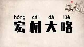 宏材大略