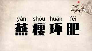 燕瘦环肥