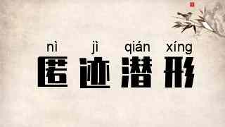 匿迹潜形