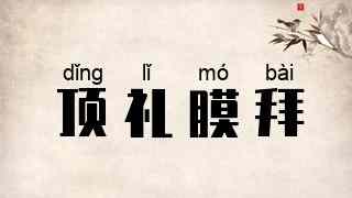 顶礼膜拜