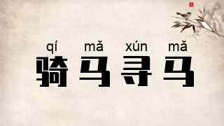 骑马寻马