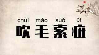 吹毛索疵