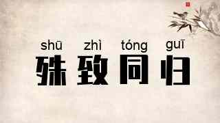 殊致同归
