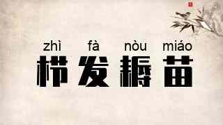 栉发耨苗