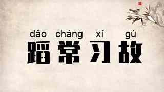 蹈常习故