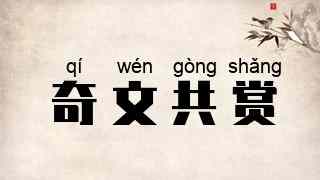 奇文共赏