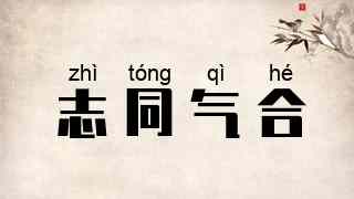 志同气合