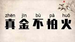 真金不怕火