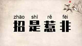 招是惹非