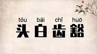 头白齿豁