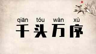 千头万序