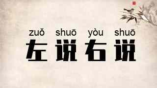 左说右说