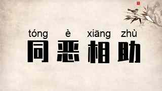 同恶相助