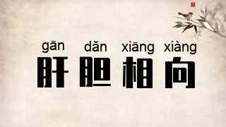肝胆相向