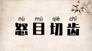 怒目切齿