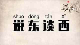 说东谈西