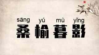 桑榆暮影