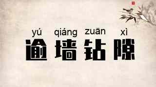 逾墙钻隙