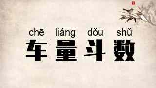 车量斗数