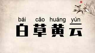 白草黄云