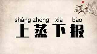 上蒸下报