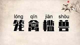 笼禽槛兽