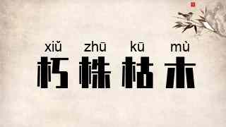朽株枯木