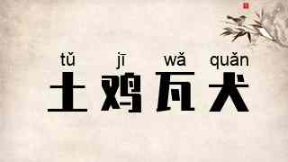 土鸡瓦犬