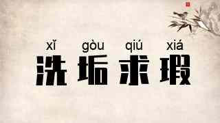 洗垢求瑕